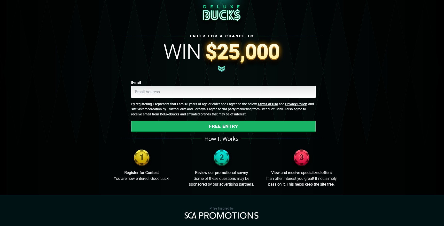 deluxe bucks sweeptakes 1000