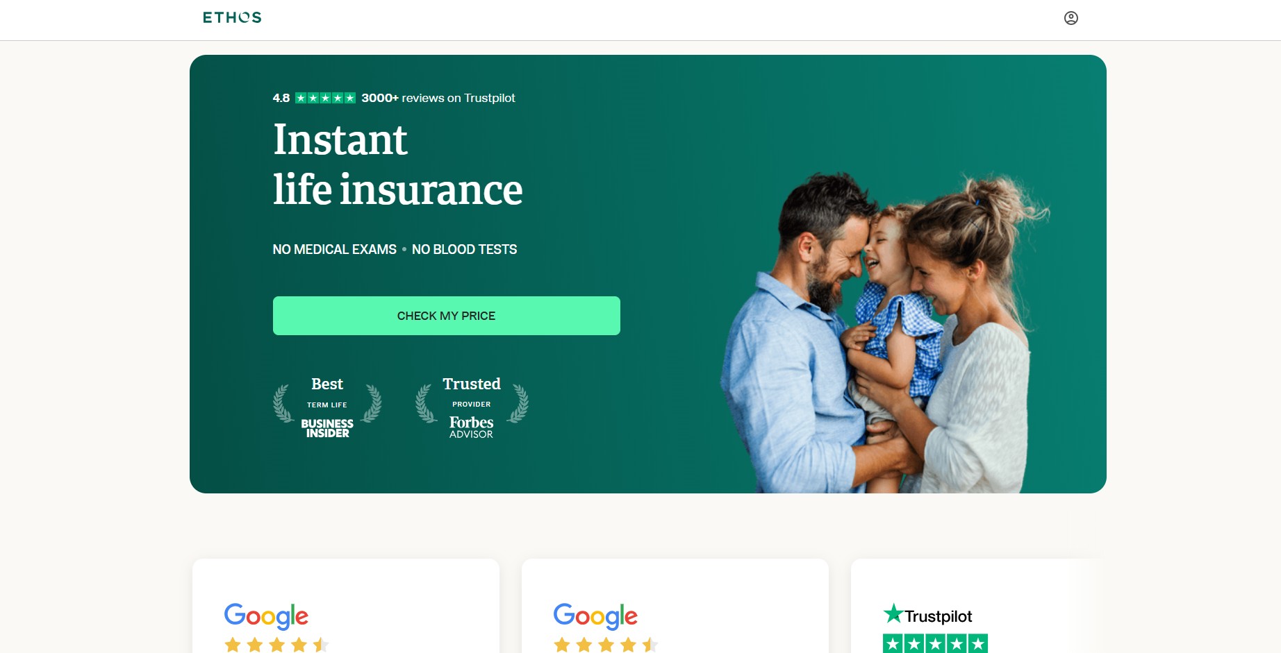ethos instant life insurance guide