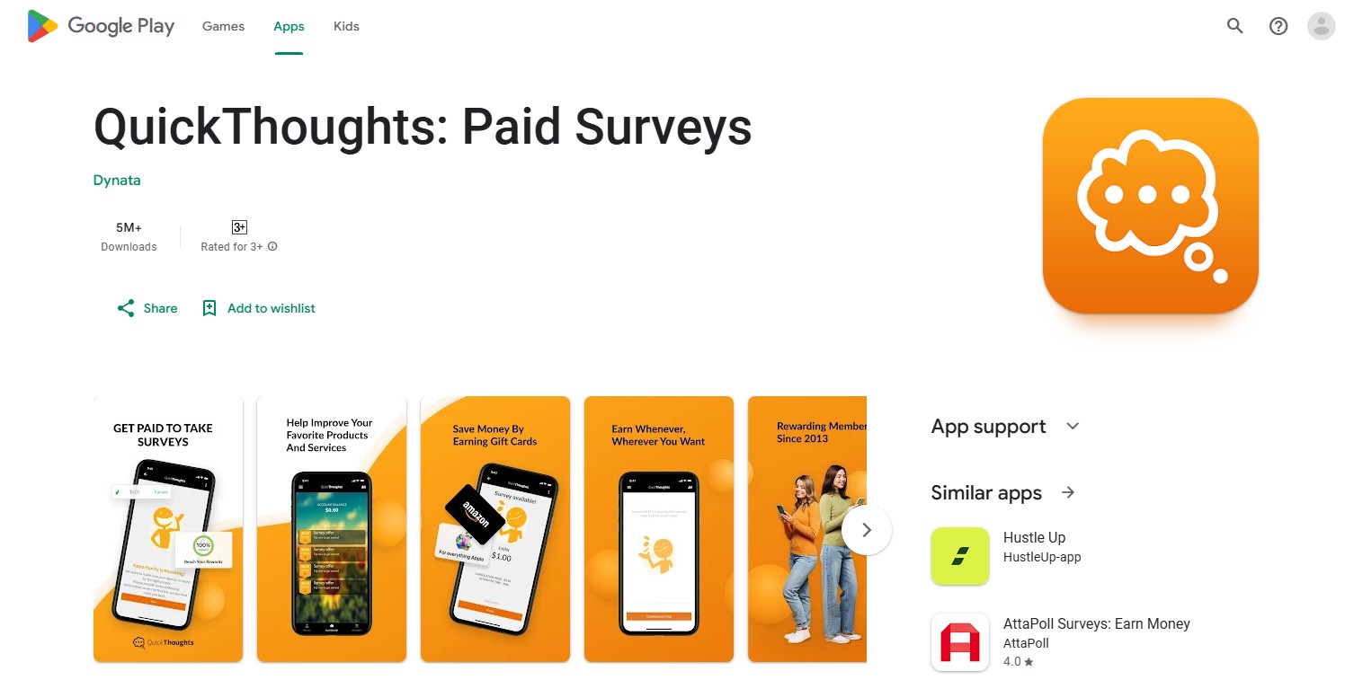 quick thoughts android
